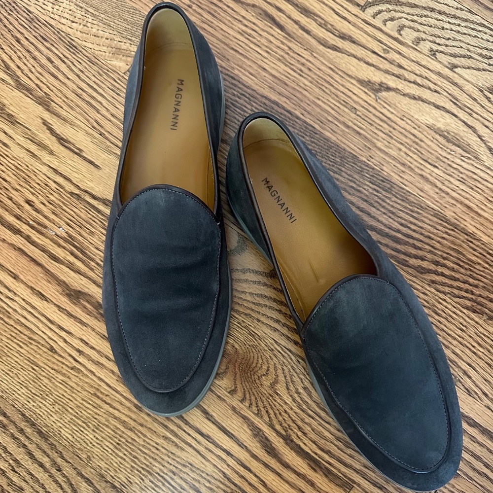 Magnanni Danil loafer, Brown, Size 10/5. Like new!